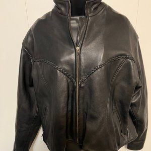 Leather Gear Biker Jacket  1X